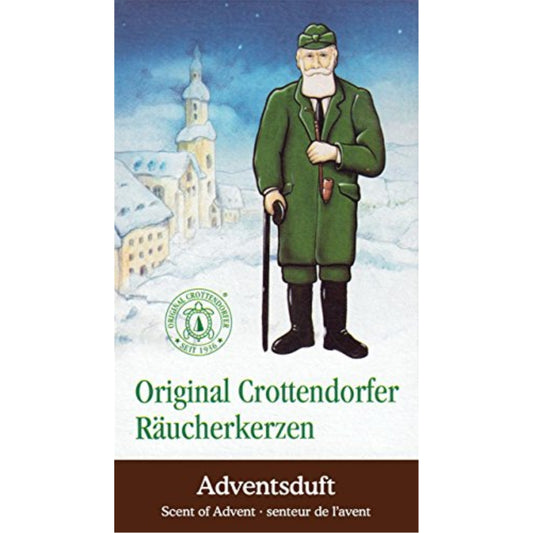 Crottendorfer Advent Scent German Incense Cones Germany for Christmas Smokers