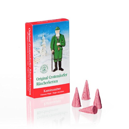 Crottendorfer Wood Fireplace Kaminzauber German Incense Cones