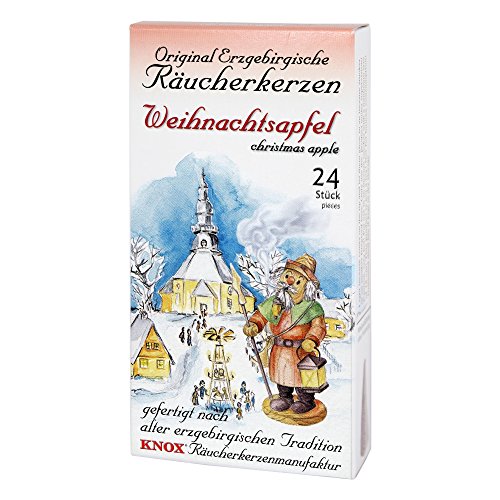 Knox Christmas Apple German Incense Cones 24 per Box - Weihnachtsapfel