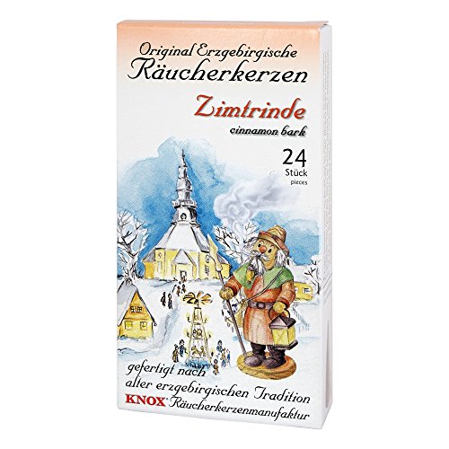 Knox Cinnamon Bark German Incense Cones 24 per Box