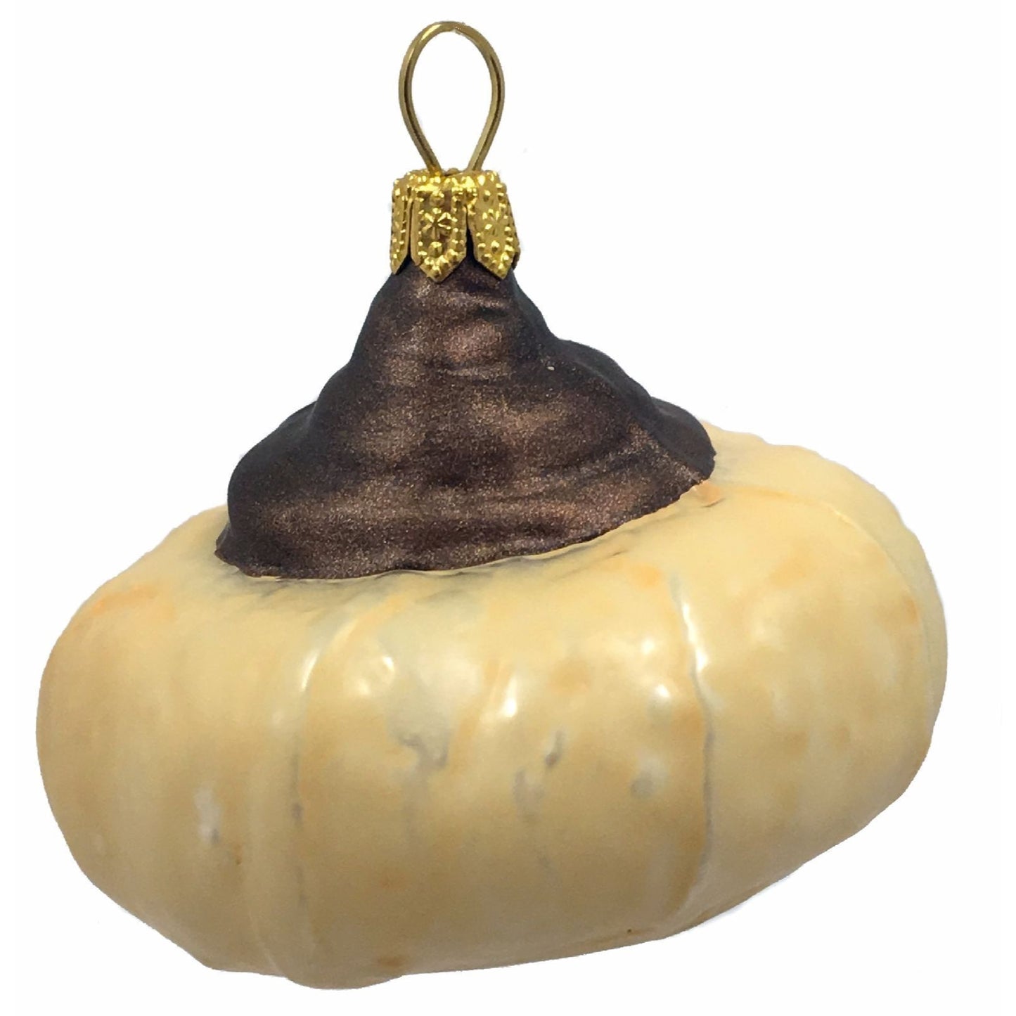 Pinnacle Peak Trading Cookie with Chocolate Center Polish Glass Christmas Ornaments Set of 2 Food