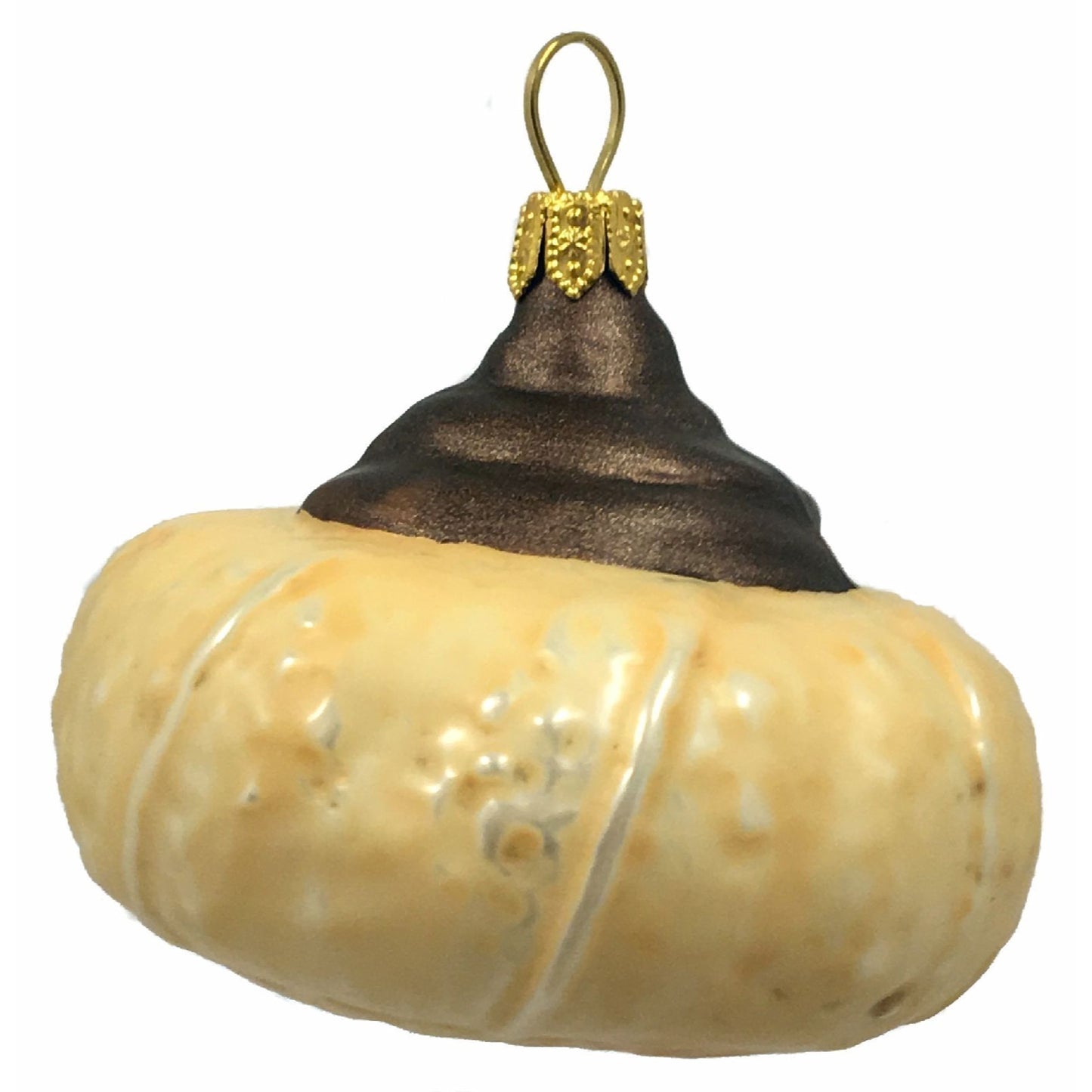 Pinnacle Peak Trading Cookie with Chocolate Center Polish Glass Christmas Ornaments Set of 2 Food