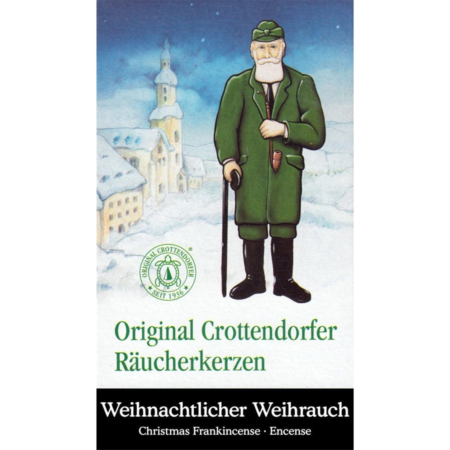 Crottendorfer Christmas Frankincense Scent German Incense Cones For Smokers