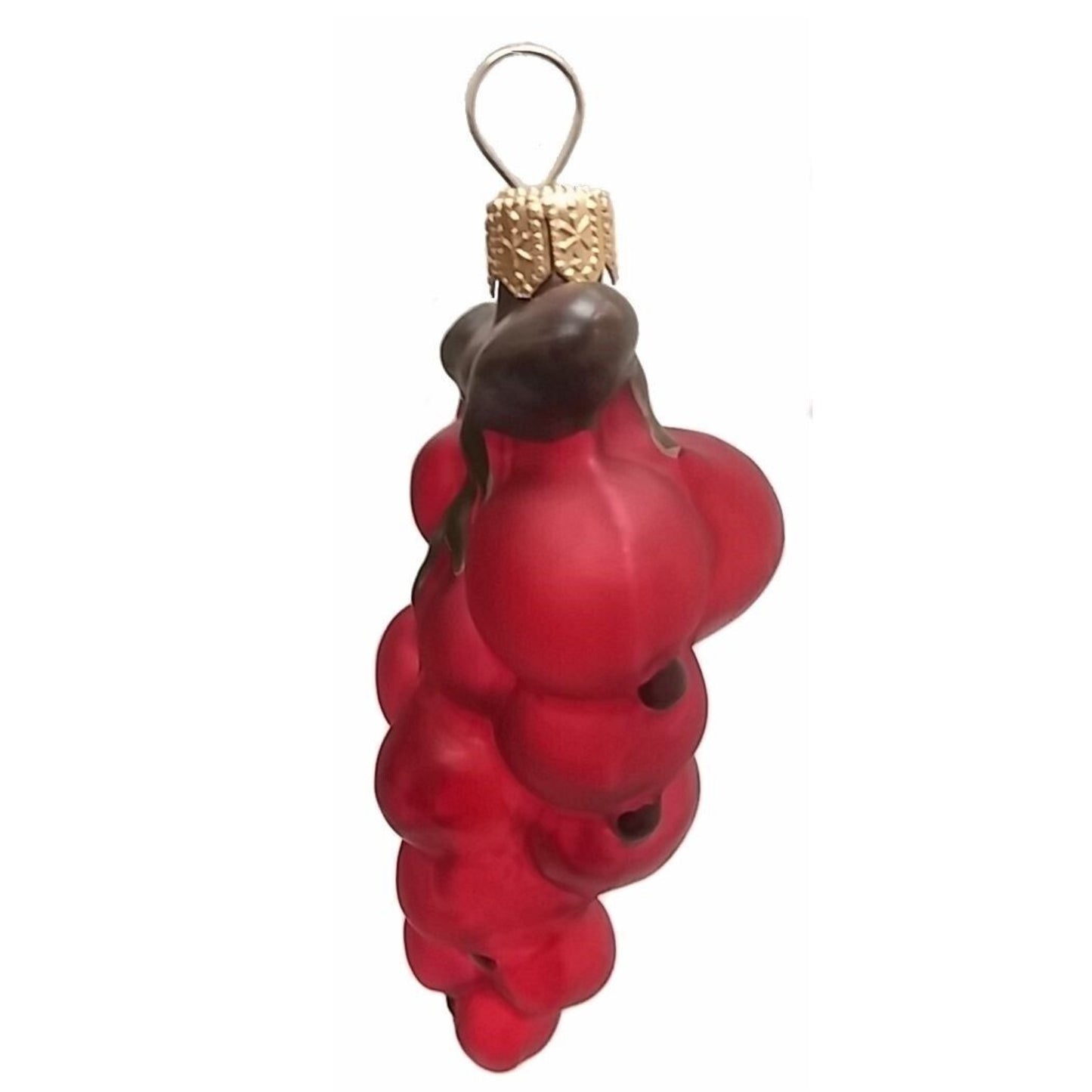 Pinnacle Peak Trading Red Currant Fruit Polish Blown Glass Christmas Ornament Holiday Decorations