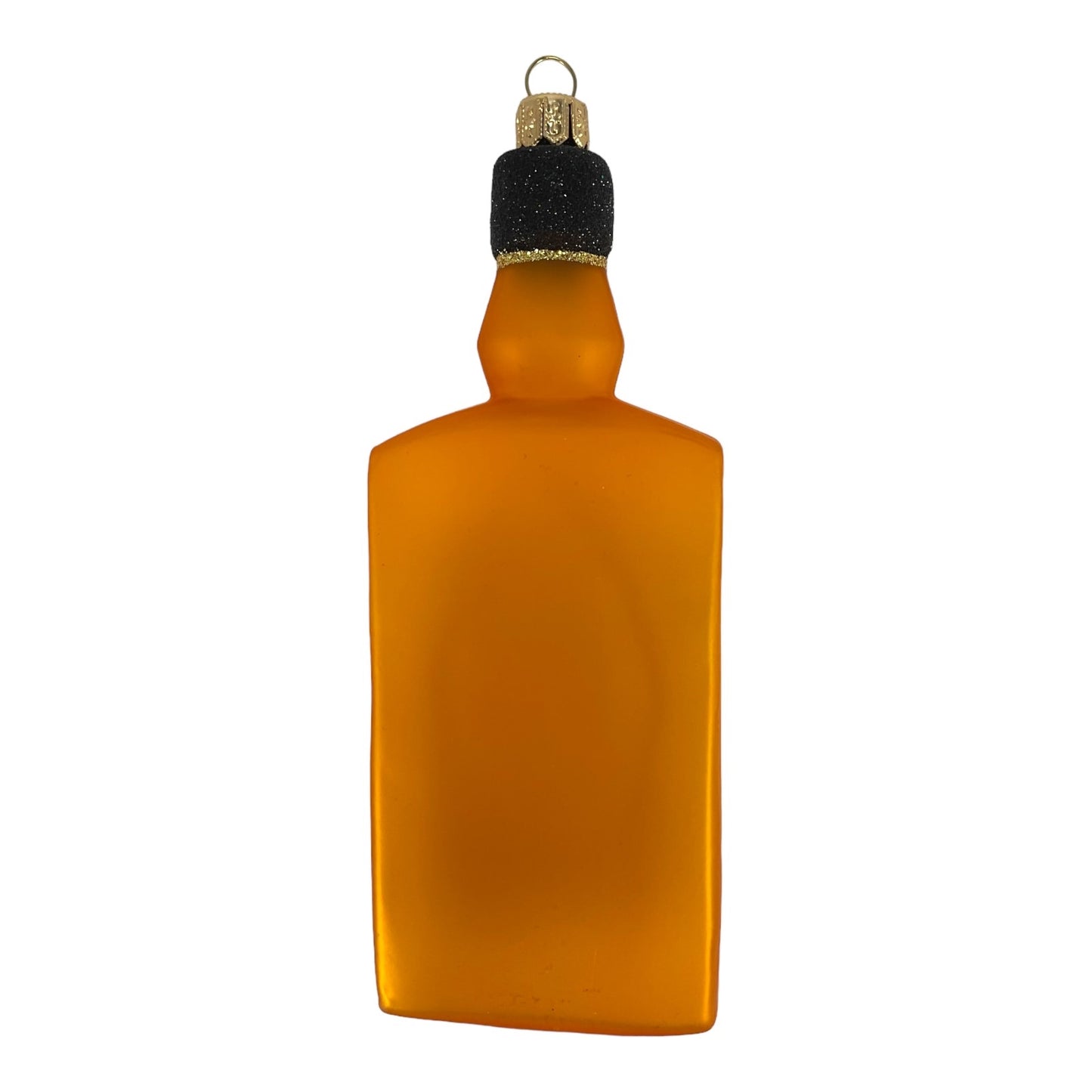 Pinnacle Peak Trading Mexican Tequila Bottle Polish Blown Glass Christmas Tree Ornament