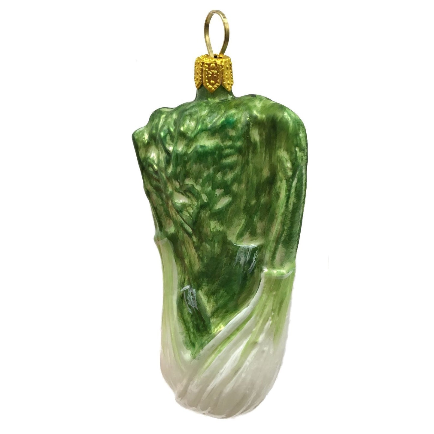 Pinnacle Peak Trading Fennel Polish Glass Christmas Ornament Food Herb Vegetable Decoration Set of 2