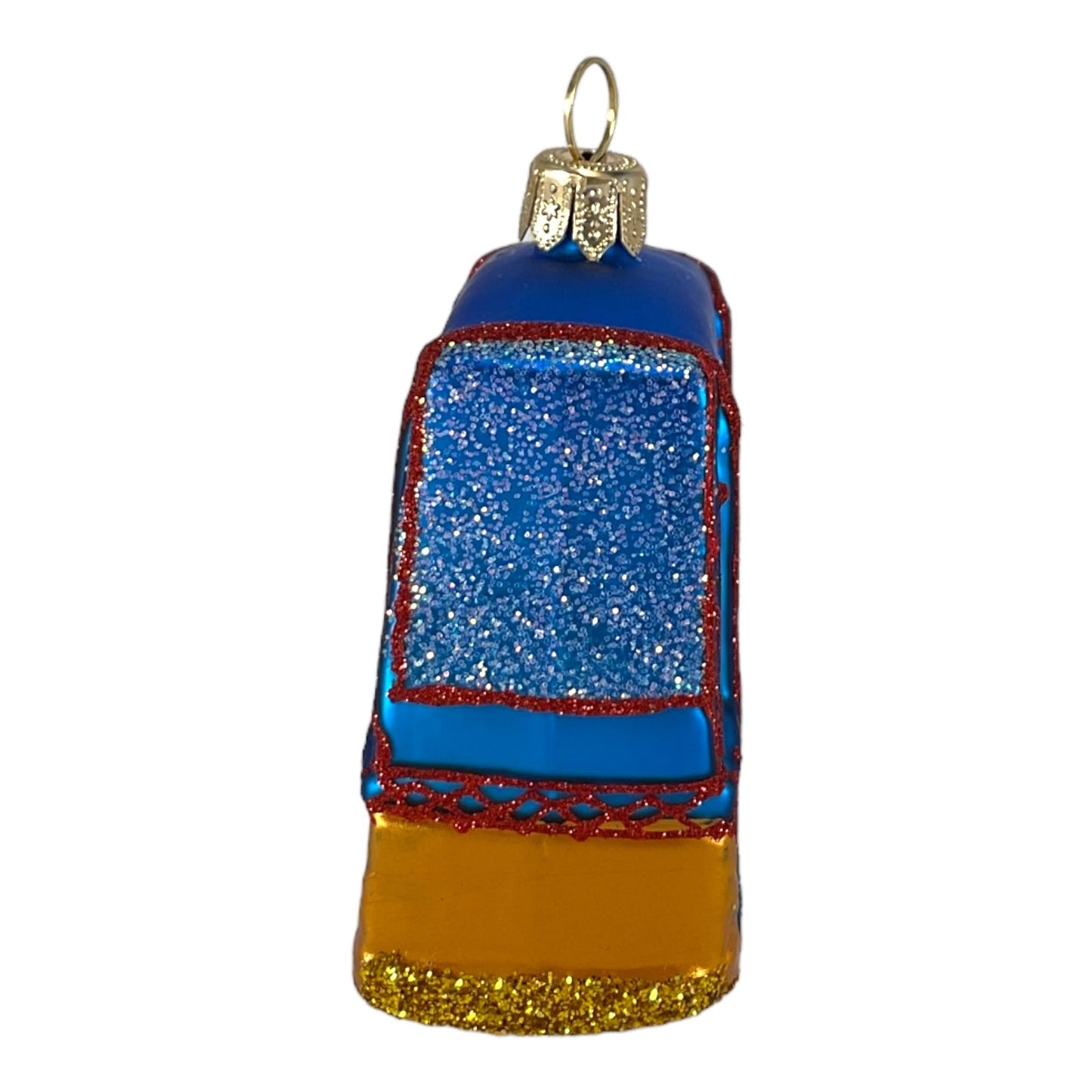 Pinnacle Peak Trading Golden Gate Bridge San Francisco Small Polish Glass Christmas Ornament