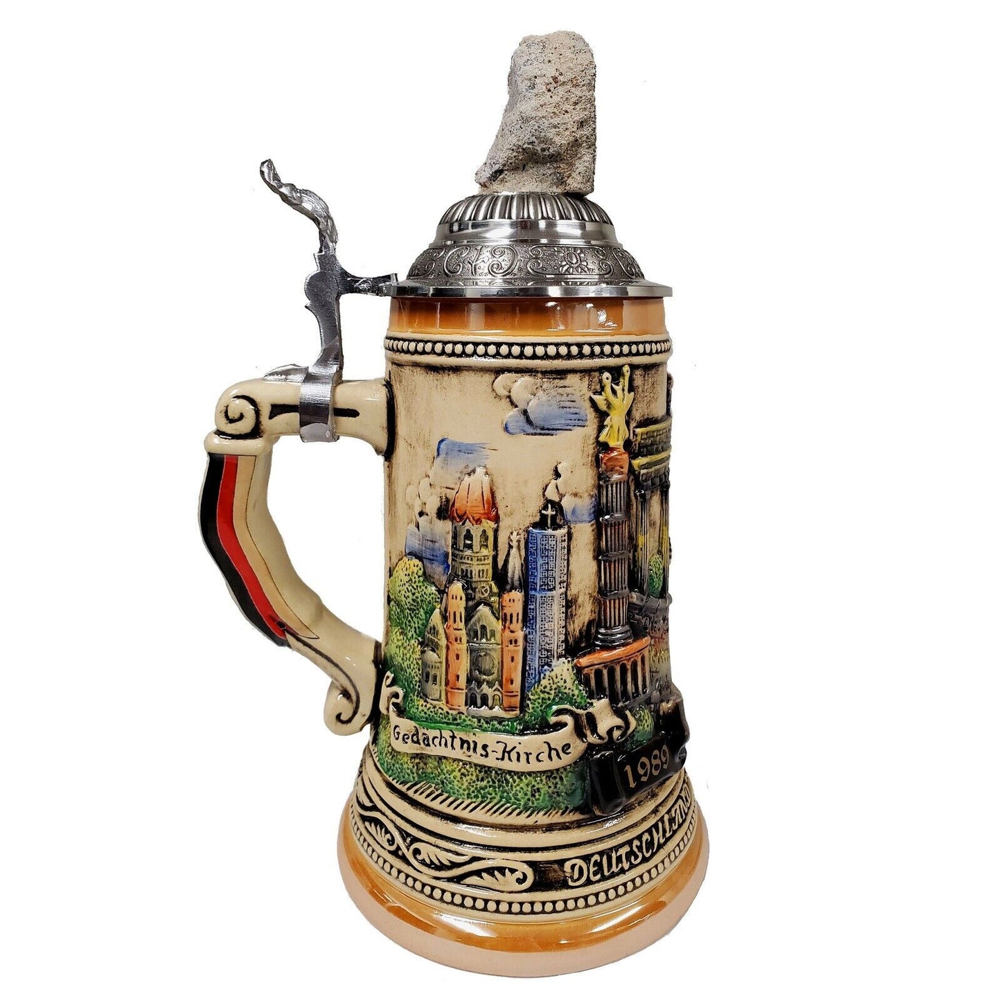 Berlin Wall 30 Year Anniversary LE German Stoneware Beer Stein .75L Made Germany