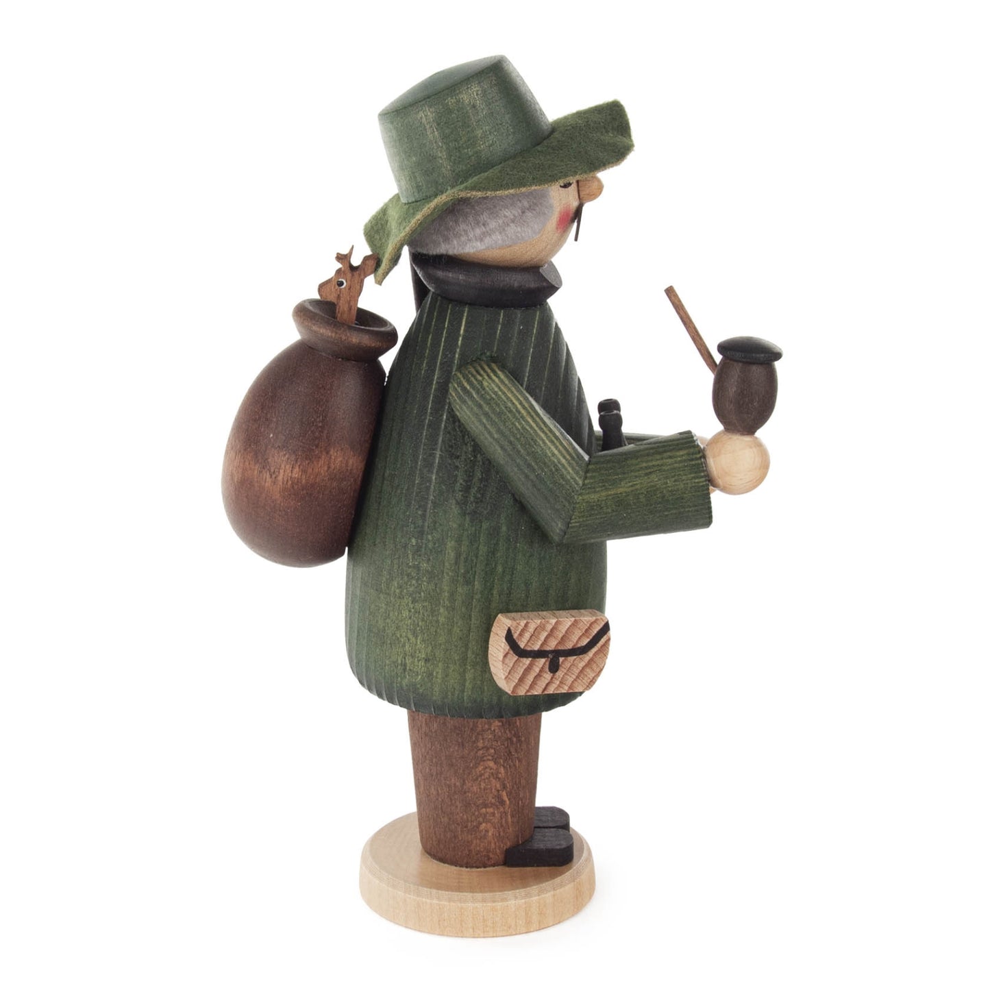 Pinnacle Peak Trading German Wood Smoker Hunter Incense Burner 6.8 Inch