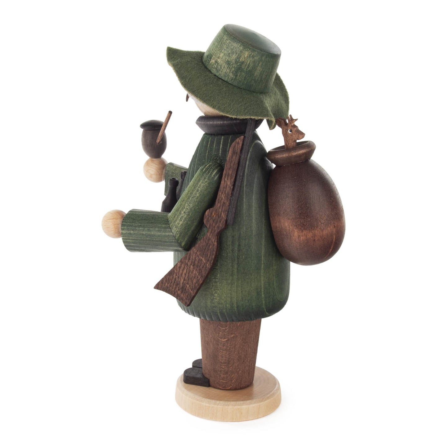 Pinnacle Peak Trading German Wood Smoker Hunter Incense Burner 6.8 Inch
