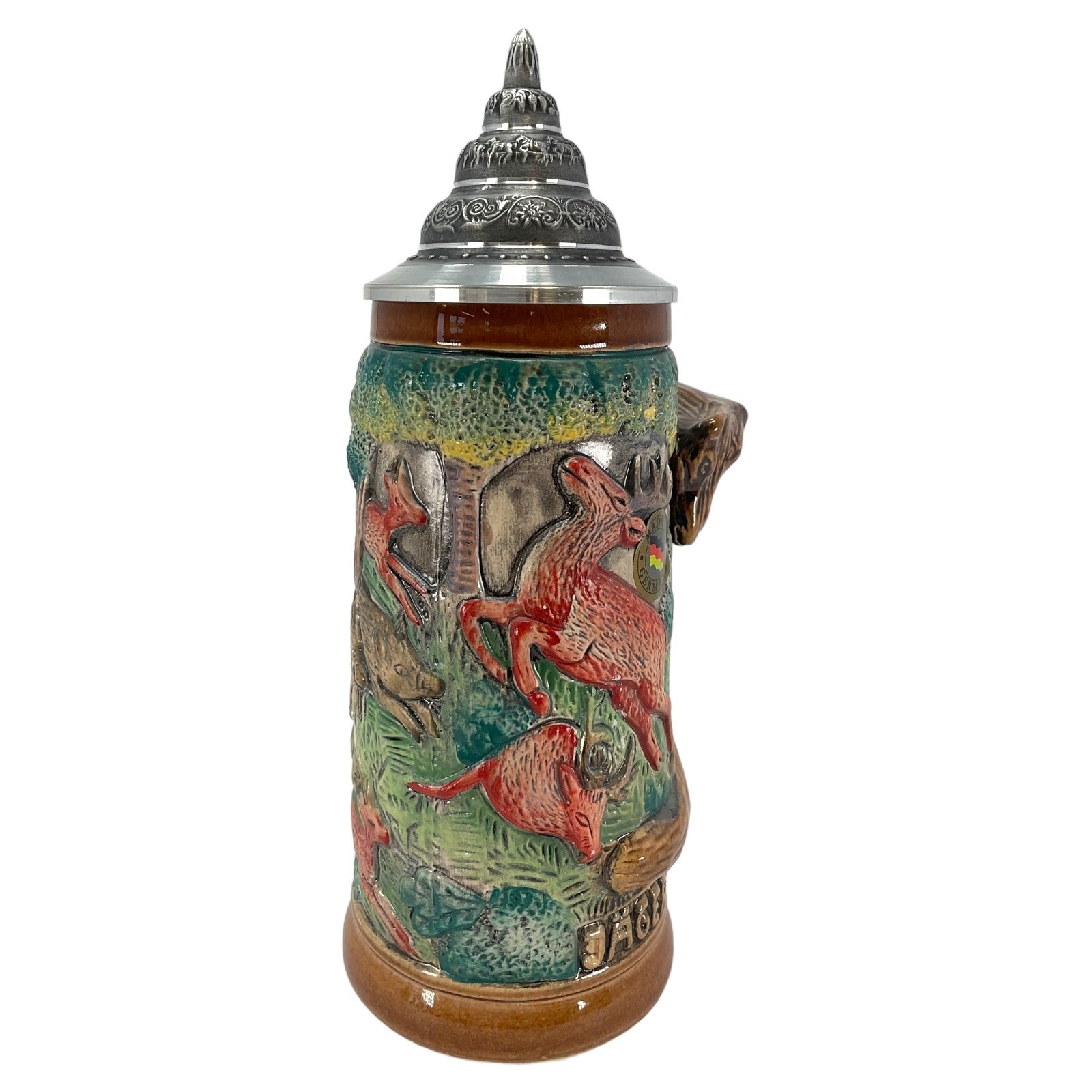 Pinnacle Peak Trading Company LE Lucerne Switzerland Gean Beer Stein Pinnacle Peak Trading Company LE Lucerne Switzerland Gean Beer Stein
