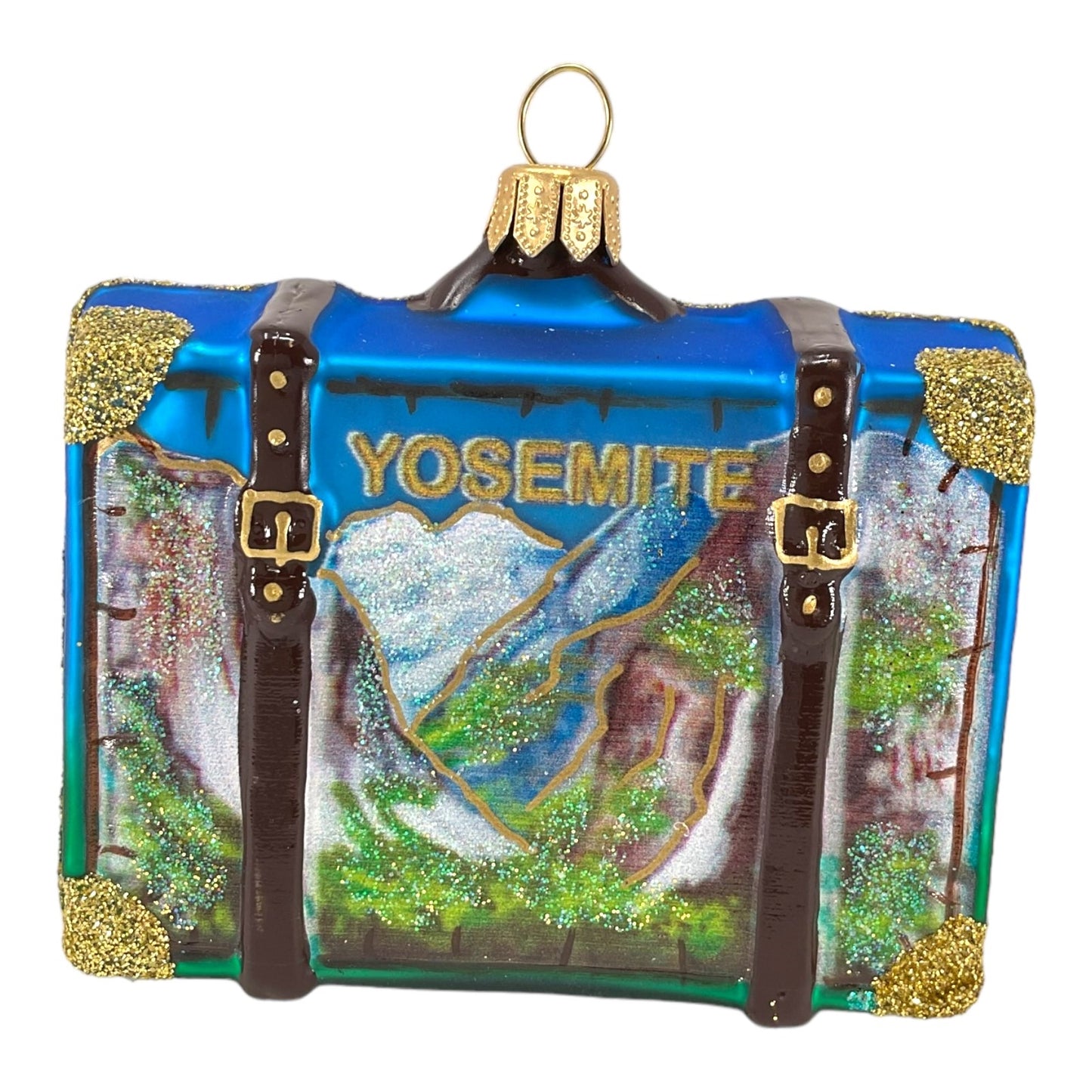 Yosemite National Park Polish Blown Glass Christmas Ornament ONE Decoration New