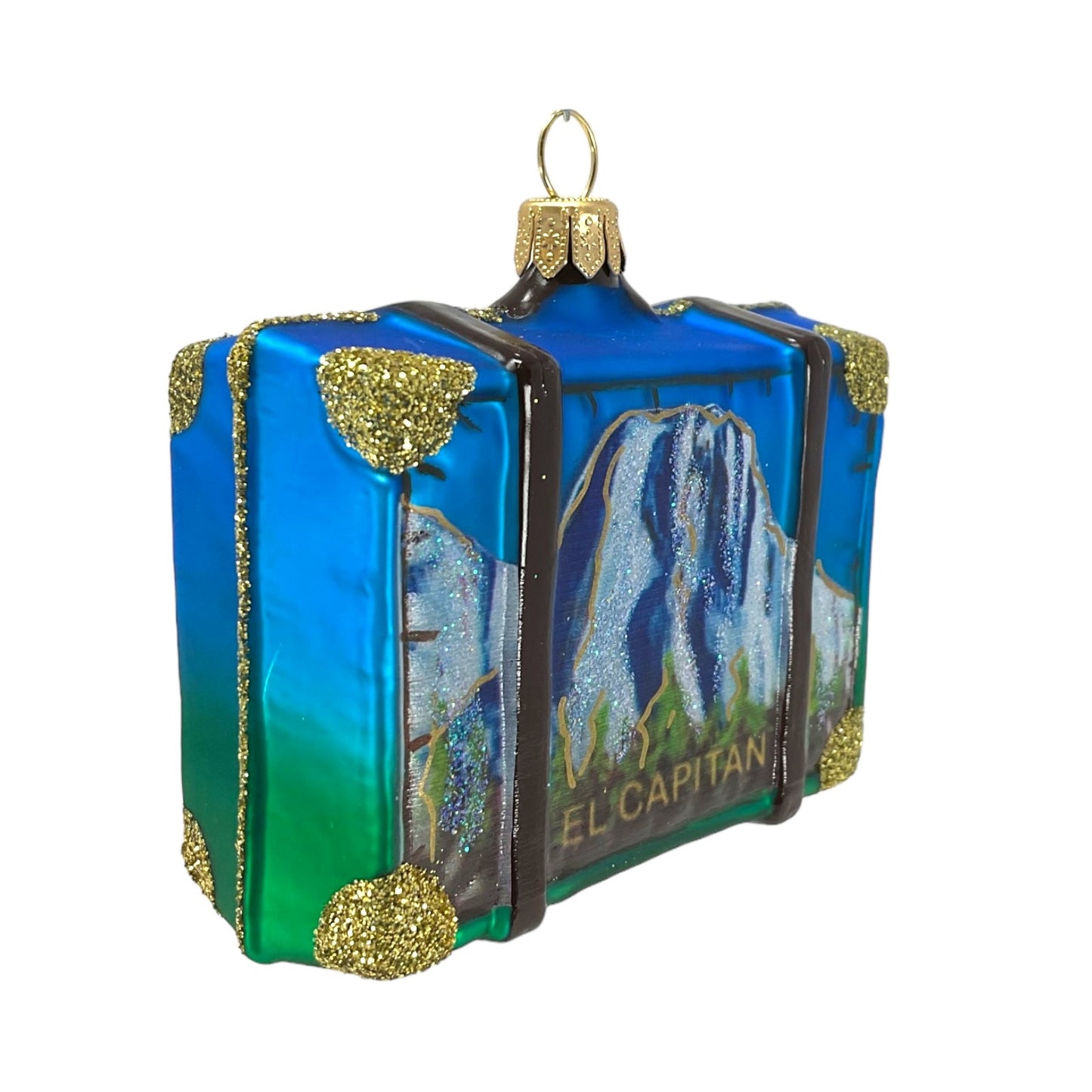 Yosemite National Park Polish Blown Glass Christmas Ornament ONE Decoration New