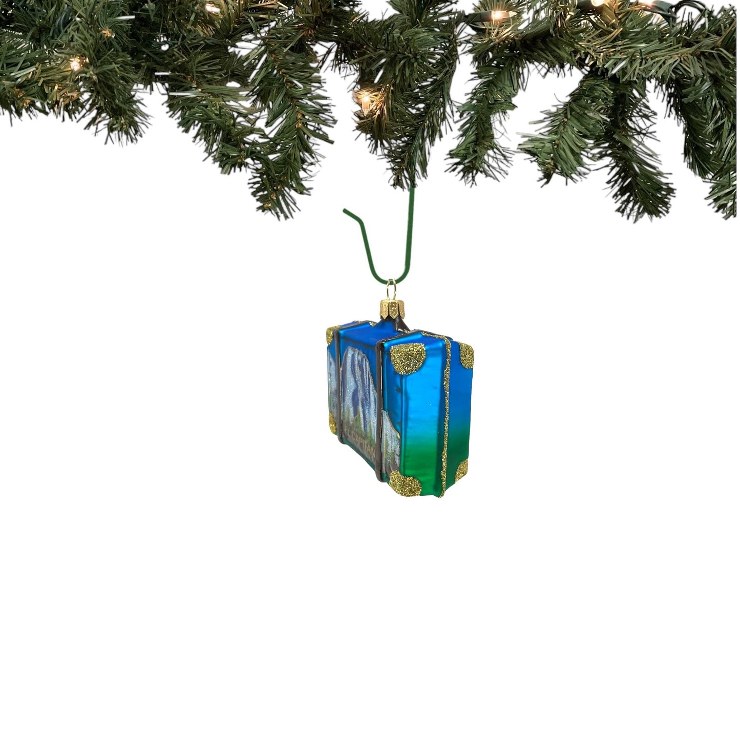 Yosemite National Park Polish Blown Glass Christmas Ornament ONE Decoration New