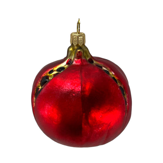 Pomegranate Polish Glass Christmas Tree Ornament