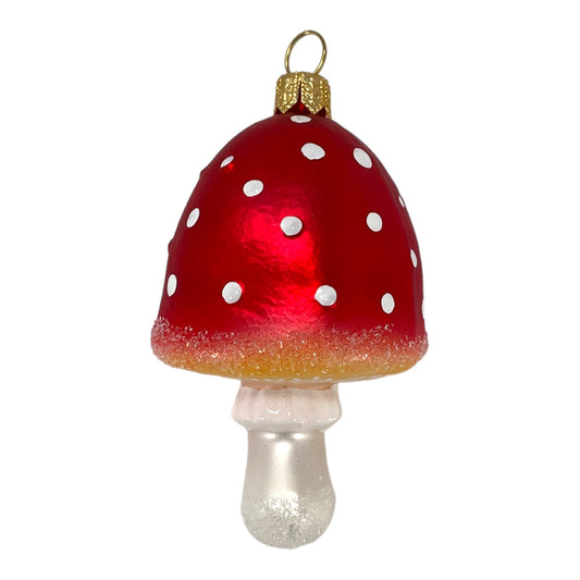 Red Top Mushroom Ornament