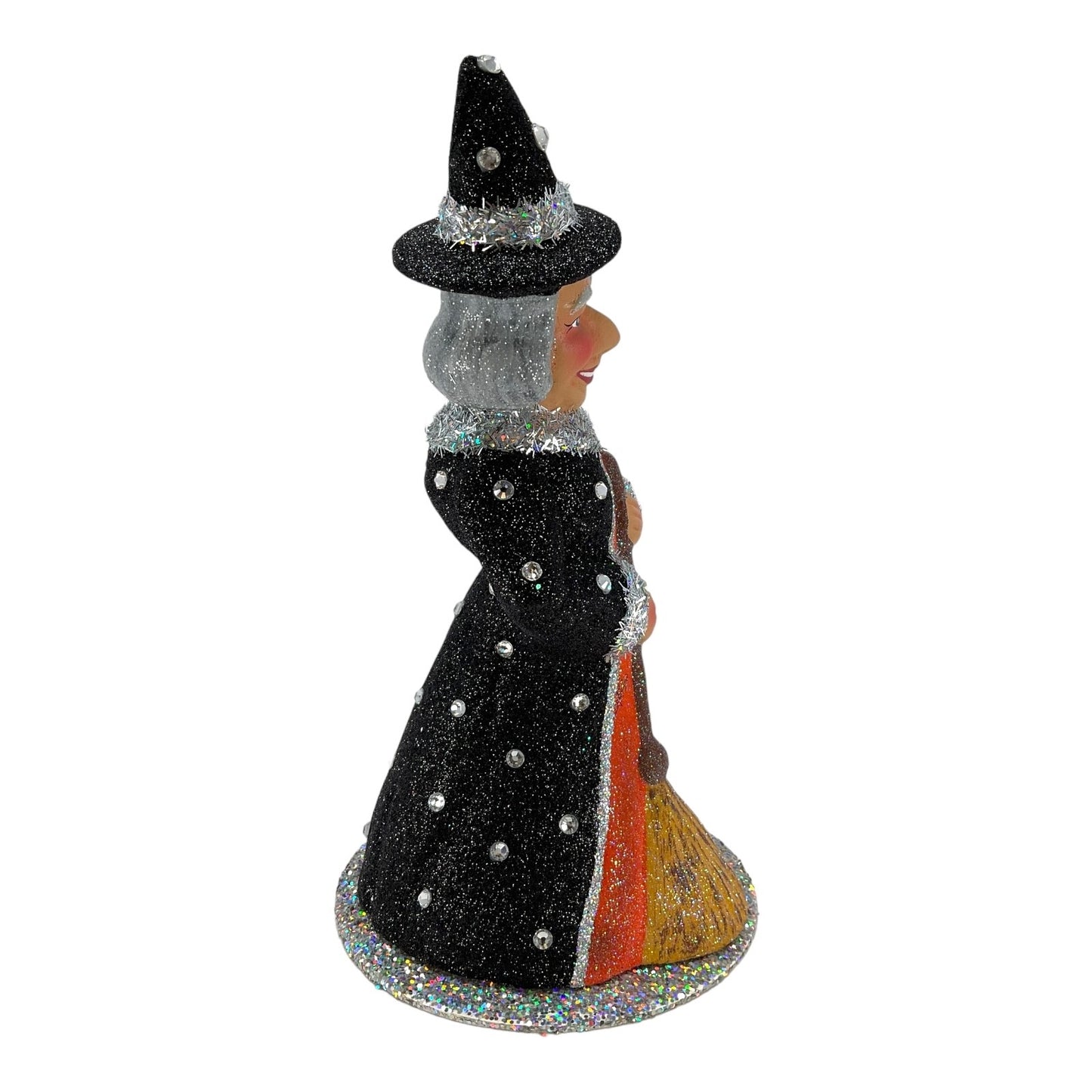 Schaller Halloween Witch German Paper Mache Container