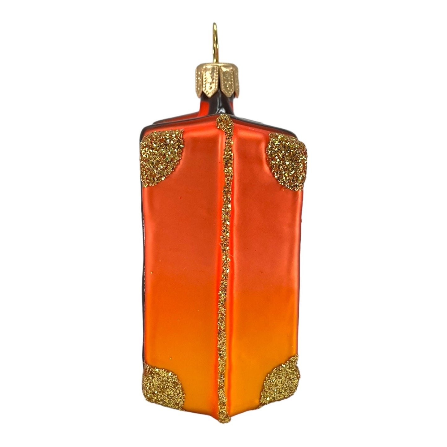 Mexico Travel Suitcase Polish Blown Glass Christmas Ornament ONE Decoration
