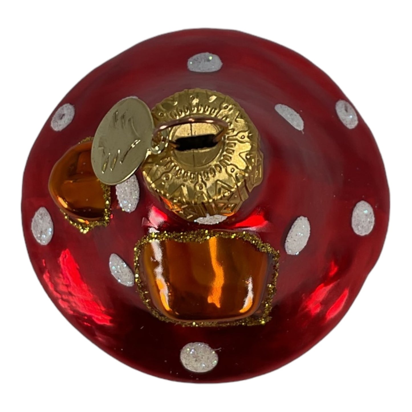 Red Top Mushroom House Hanging Ornament