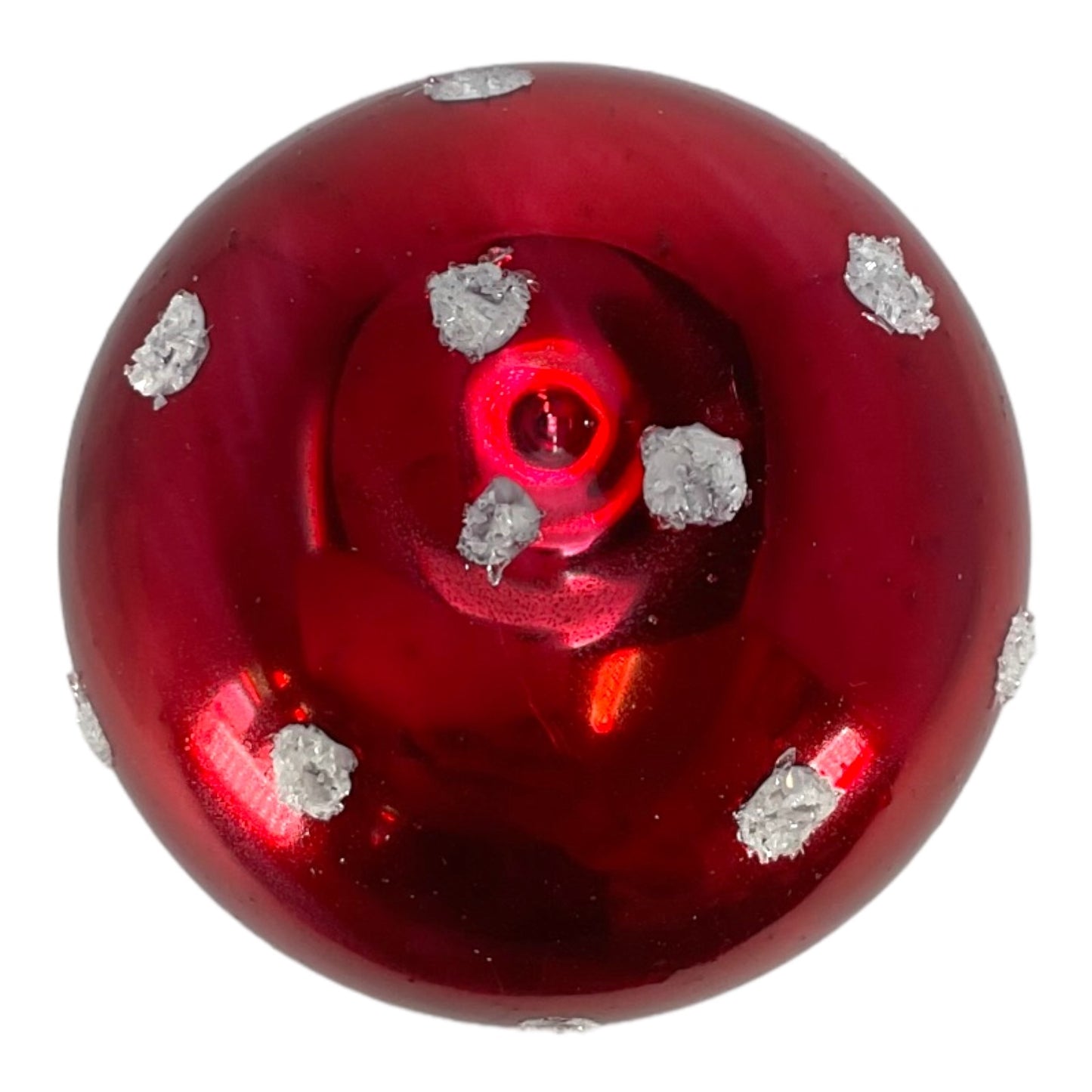 Red Top Long Stemmed Mushroom Tree Topper