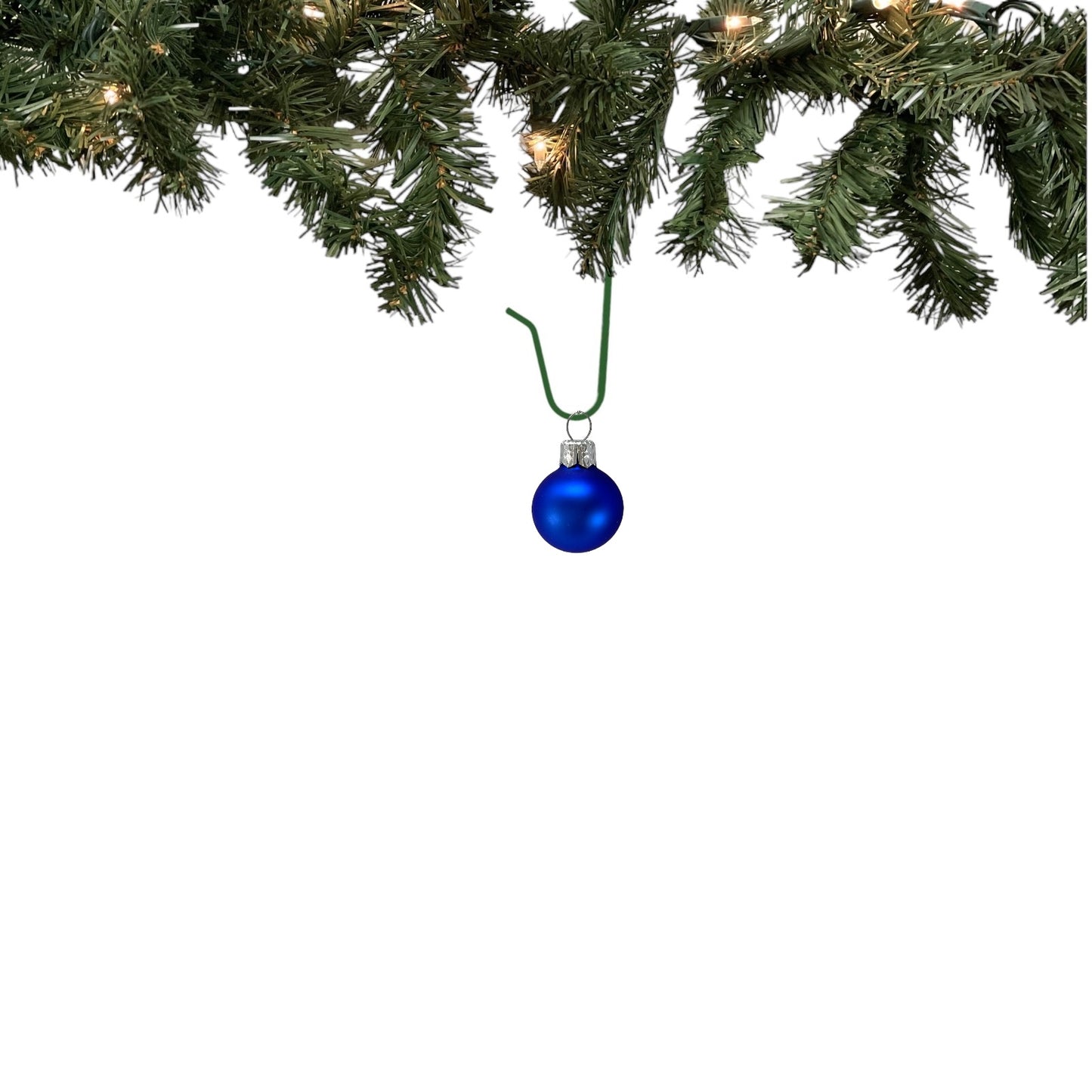 Pinnacle Peak Trading Blue Shiny and Matte Polish Glass 30mm Ball Bauble Ornaments 20 Piece Made in Poland 1.2 Inch