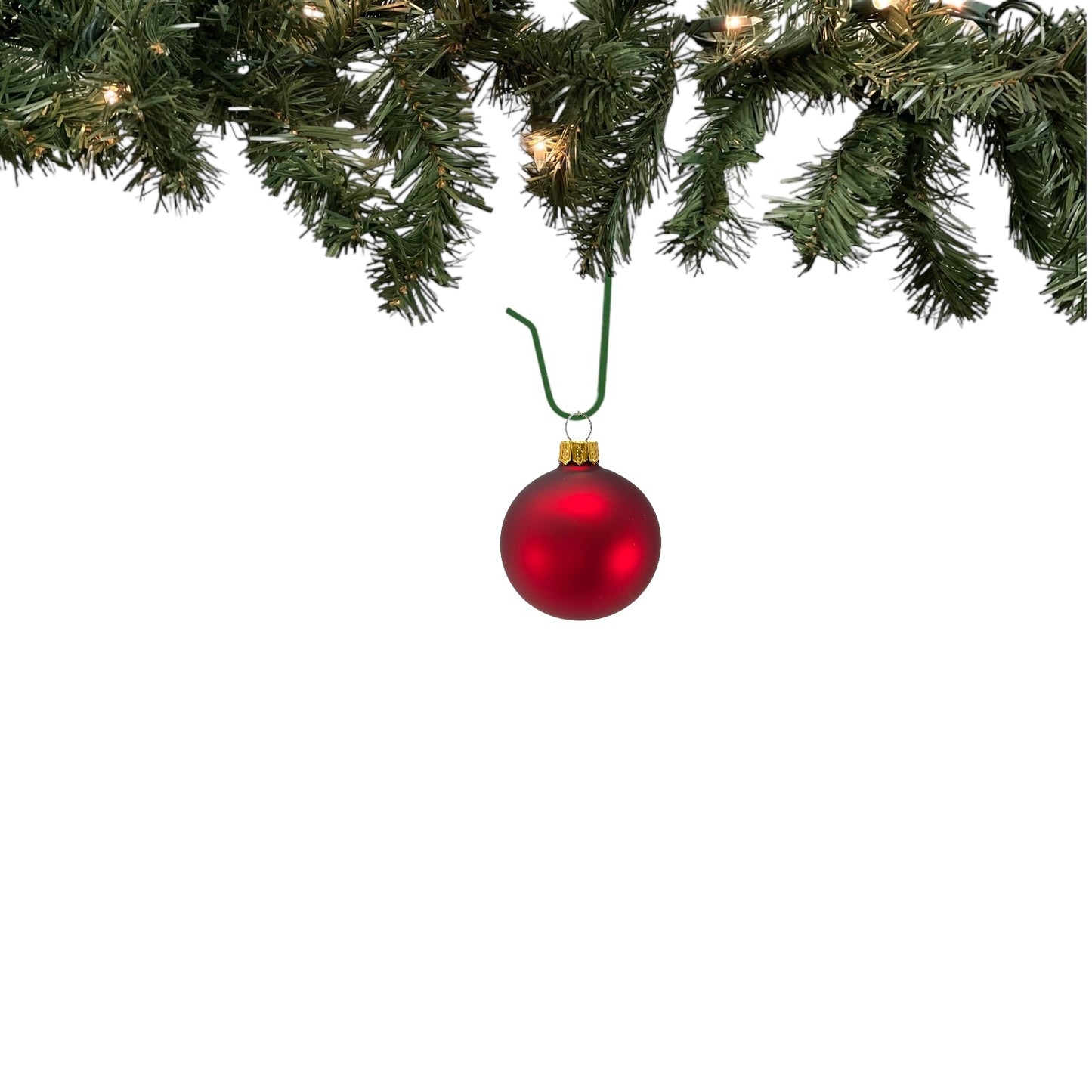 Pinnacle Peak Trading Burgundy Shiny and Matte Polish Glass 60mm Ball Bauble Ornaments 6 Piece Made in Poland 2.4 Inch