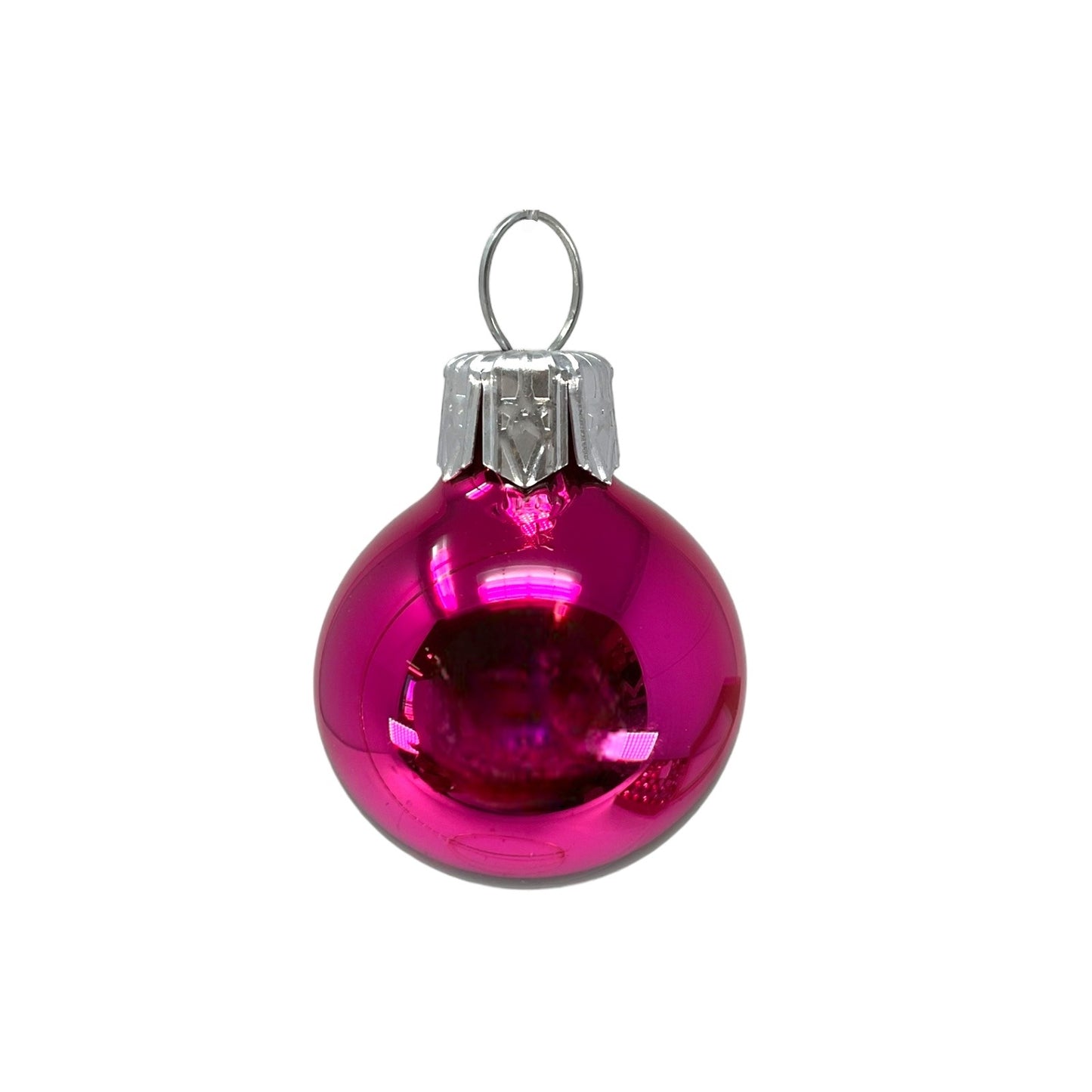Pinnacle Peak Trading Pink Shiny and Matte Polish Glass 30mm Ball Bauble Ornaments 20 Piece Made in Poland 1.2 Inch