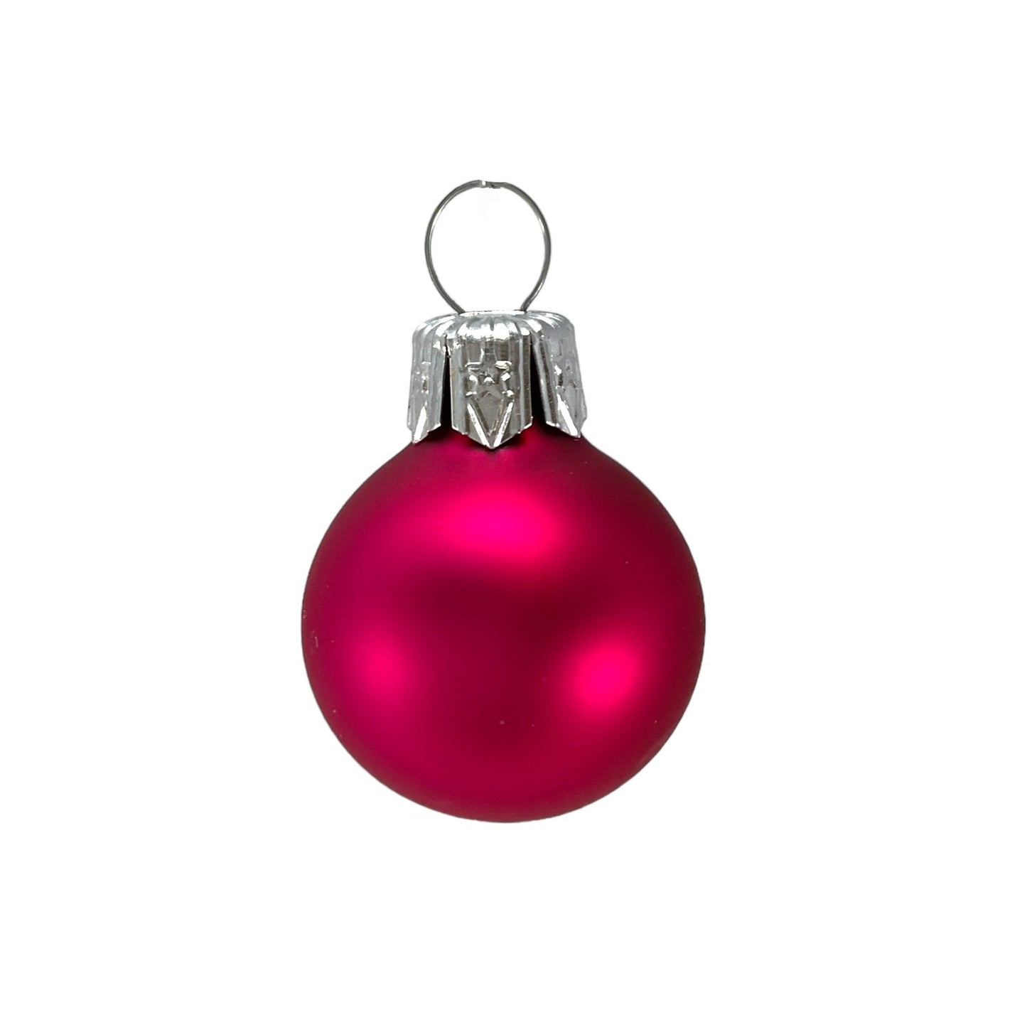 Pinnacle Peak Trading Pink Shiny and Matte Polish Glass 30mm Ball Bauble Ornaments 20 Piece Made in Poland 1.2 Inch