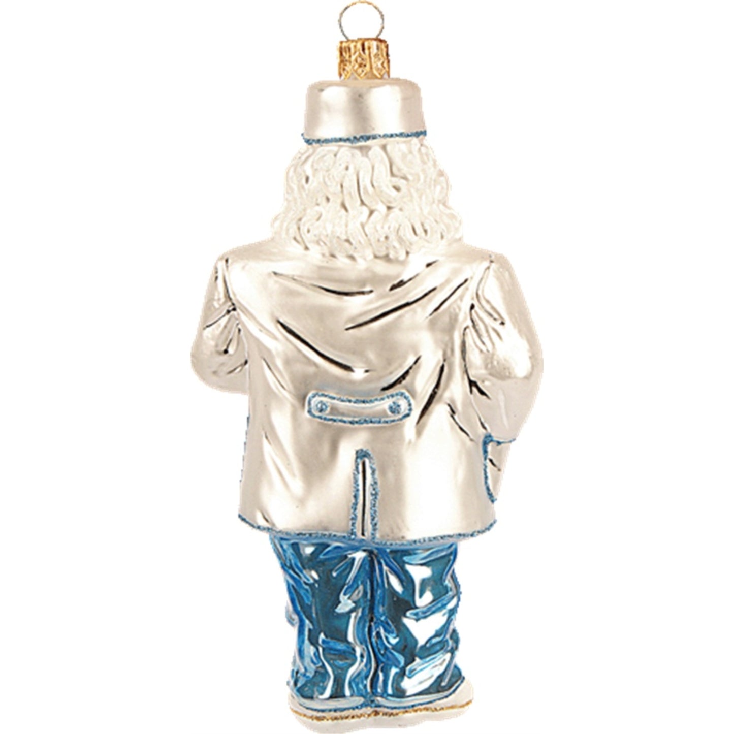 Medical Doctor Santa Claus Polish Glass Christmas Ornament Tree Decoration