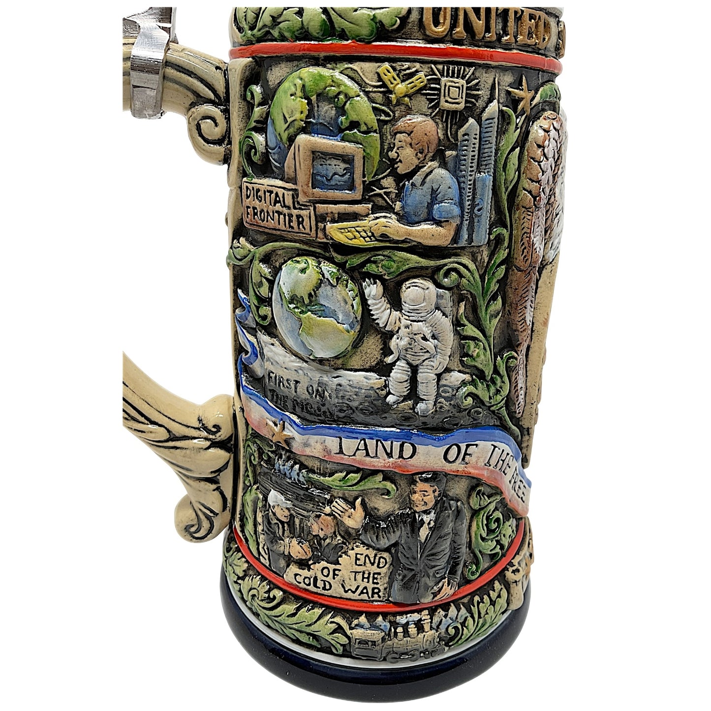 Pinnacle Peak Trading United States 250th Anniversary LE German Beer Stein 1.2 liter by King Werks