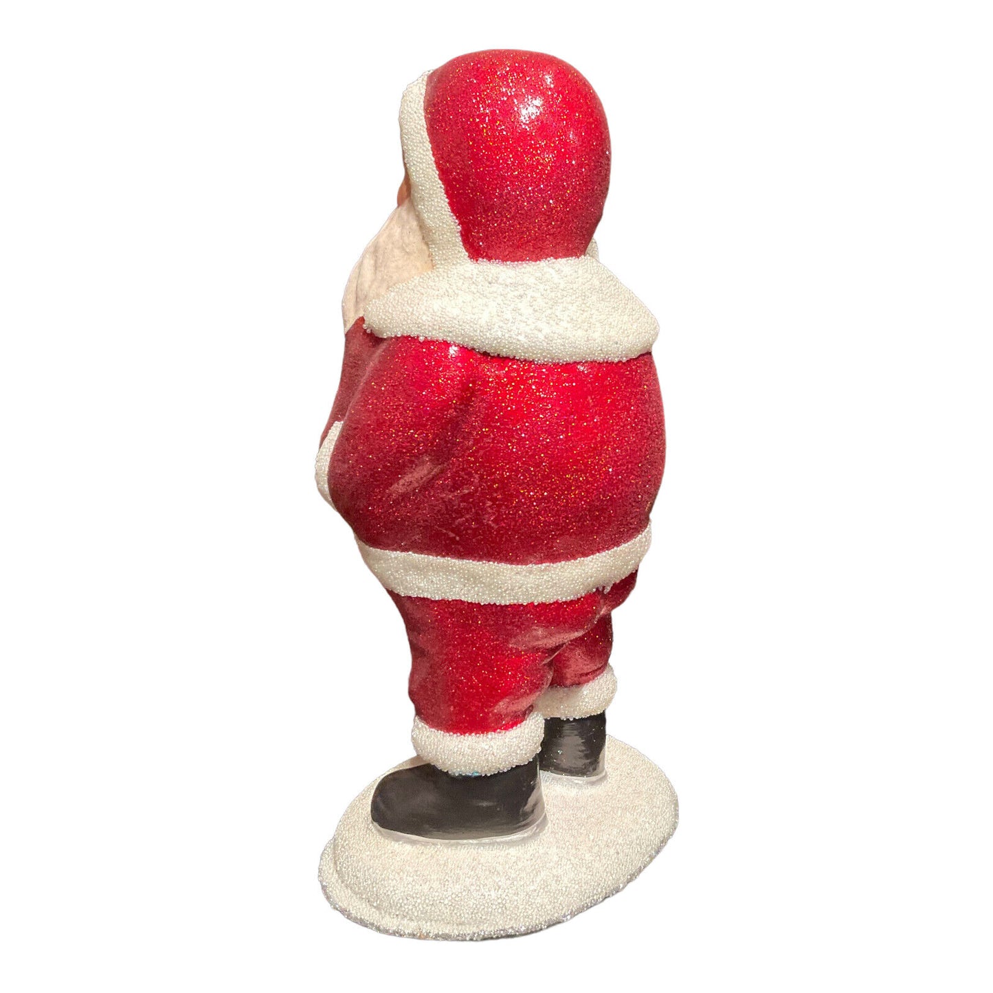Ino Schaller Belly of Sweets Santa German Christmas Paper Mache 13 Inch