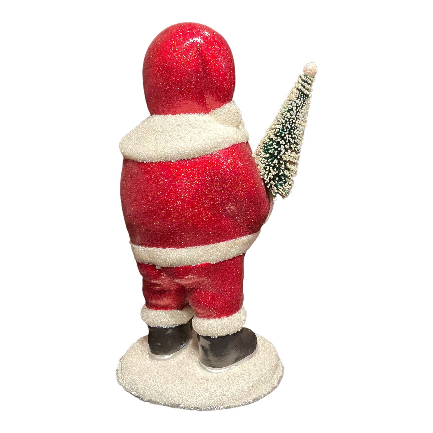 Ino Schaller Belly of Sweets Santa German Christmas Paper Mache 13 Inch
