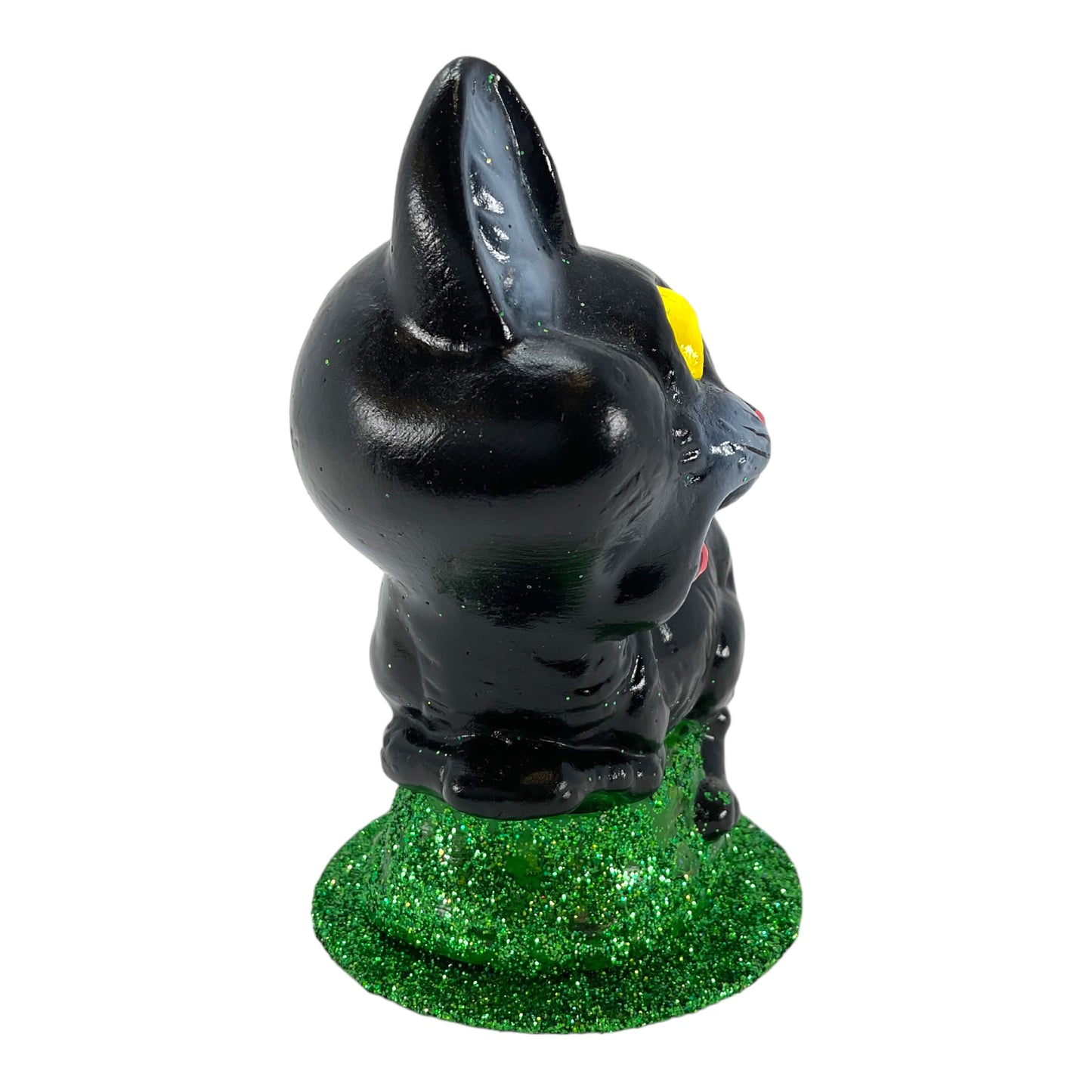 Pinnacle Peak Trading Ino Schaller Black Cat German Halloween Paper Mache