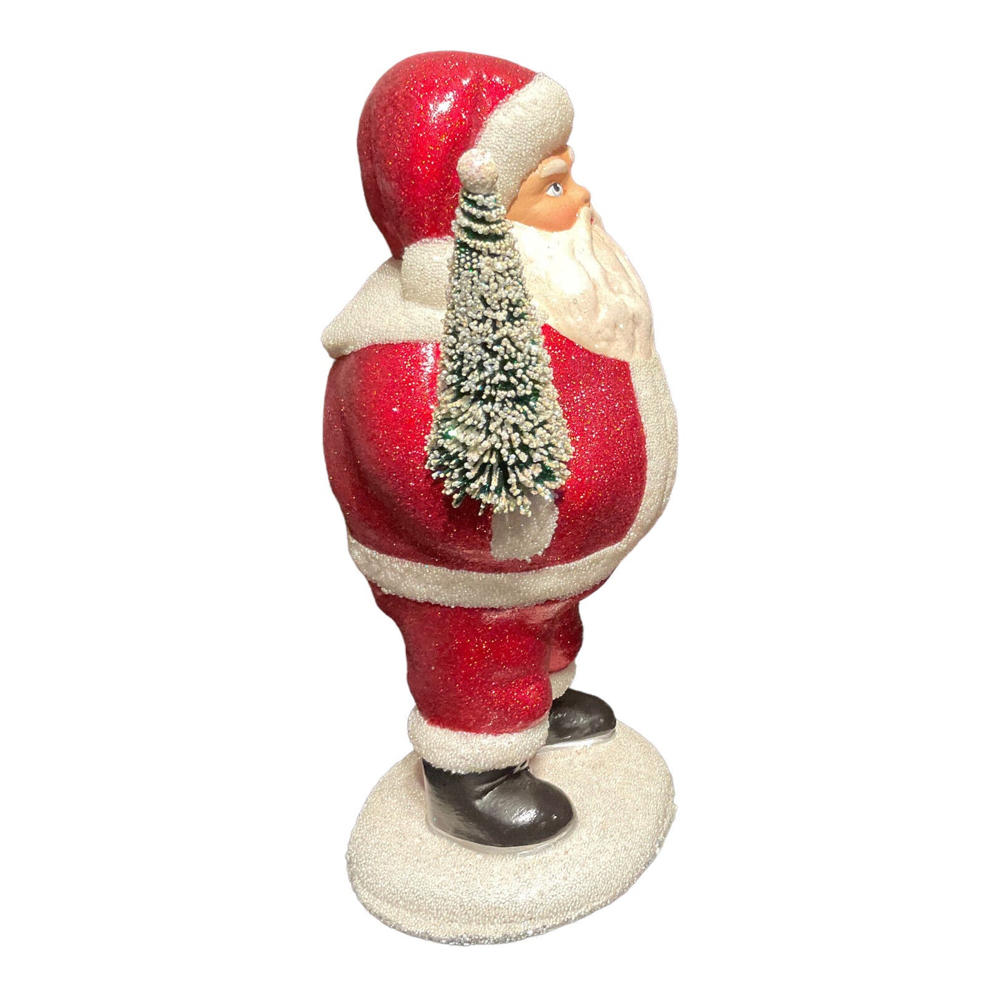 Ino Schaller Belly of Sweets Santa German Christmas Paper Mache 13 Inch