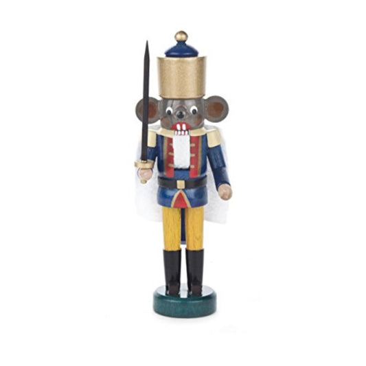 Pinnacle Peak Trading Nutcracker Suite Mouse King German Wood Miniature Christmas Nutcracker 5 Inch