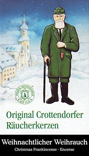 Crottendorfer Christmas Frankincense Scent German Incense Cones For Smokers