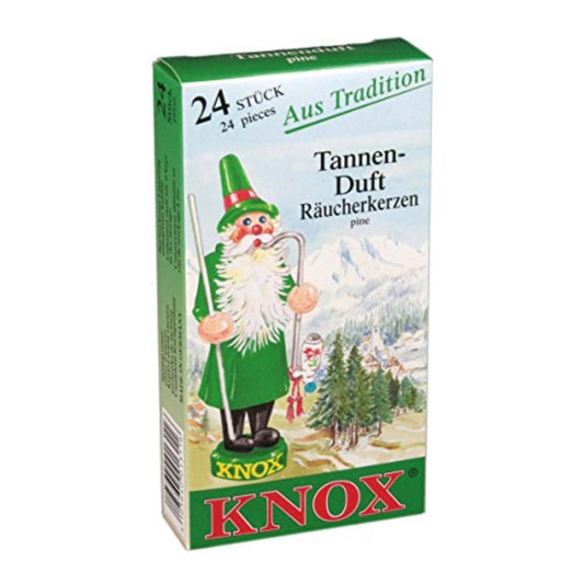 Knox Pine Scent German Incense Cones Made in Germany for German Smokers