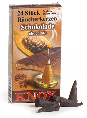 Knox Chocolate Scent German Incense Cones Made in Germany for Christmas Smokers