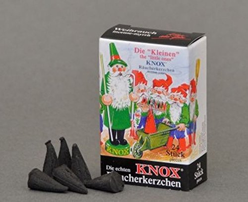 Knox MINI Christmas Myrrh German Incense Cones Made Germany for Christmas Smoker