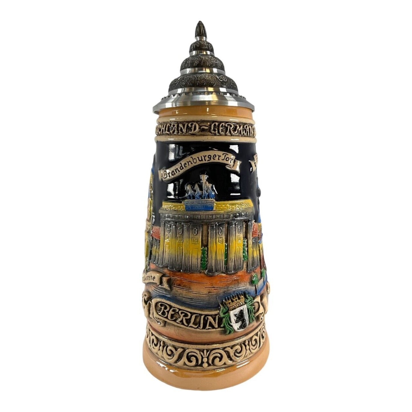 Pinnacle Peak Trading Berlin Germany Landmarks LE German Stoneware Beer Stein .5 L Made in Germany