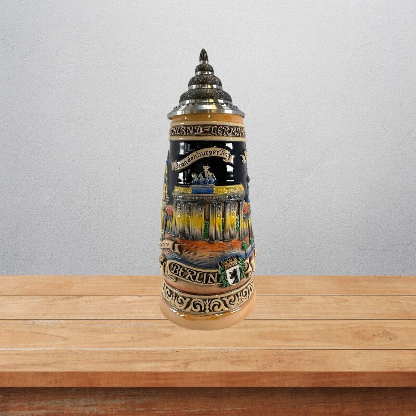 Pinnacle Peak Trading Berlin Germany Landmarks LE German Stoneware Beer Stein .5 L Made in Germany