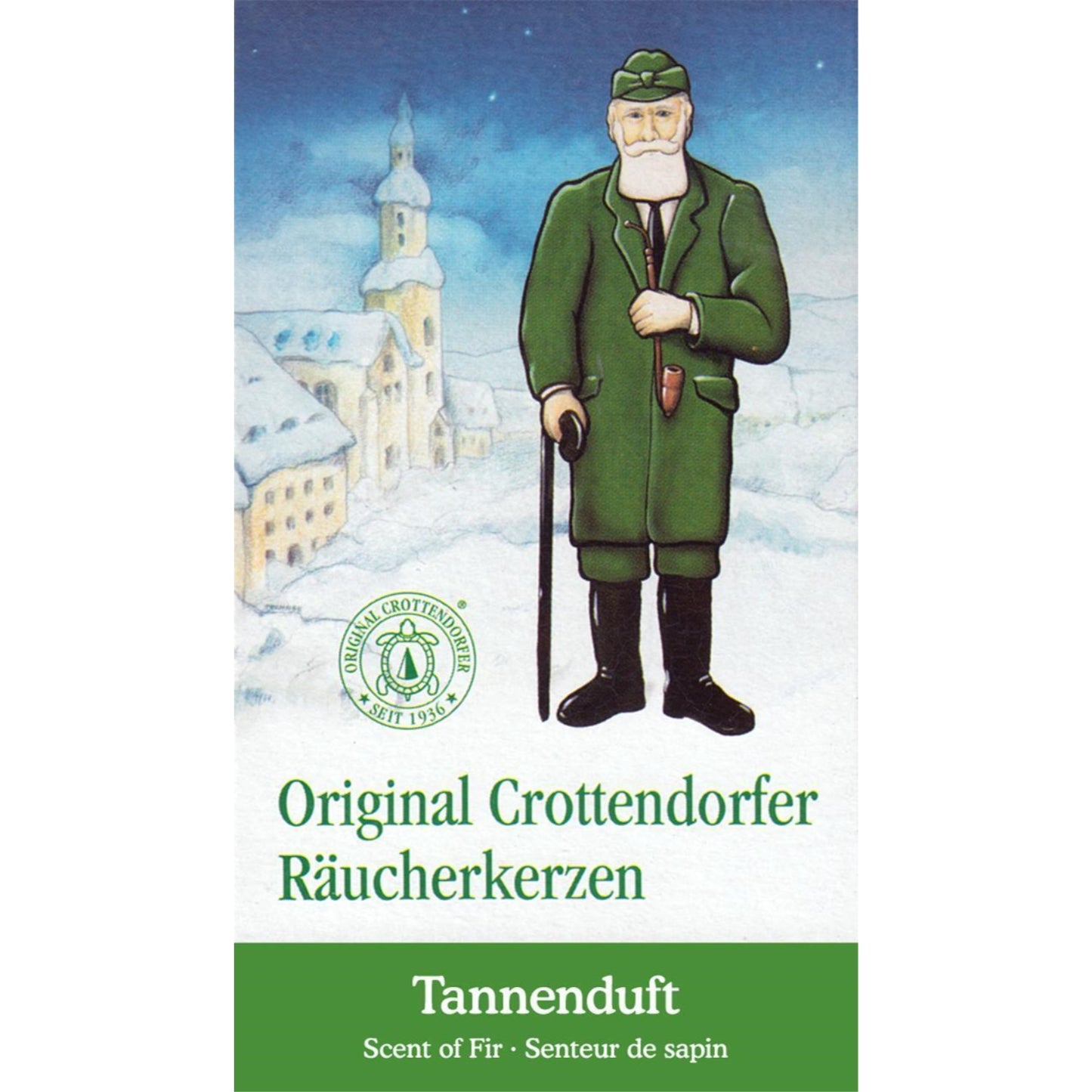 Crottendorfer Pine Fir Scent German Incense Cones Germany For Christmas Smokers