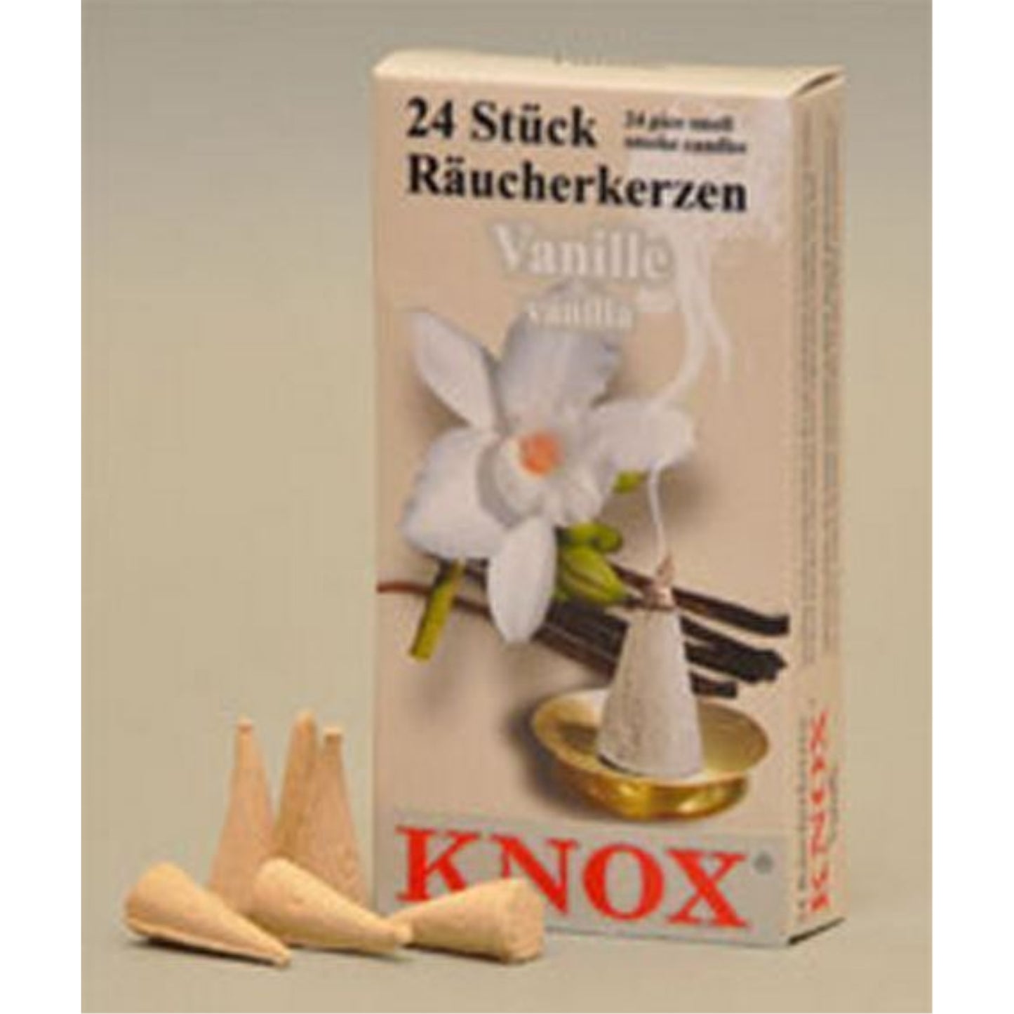 Knox Vanilla Scent German Incense Cones Made in Germany for Christmas Smokers