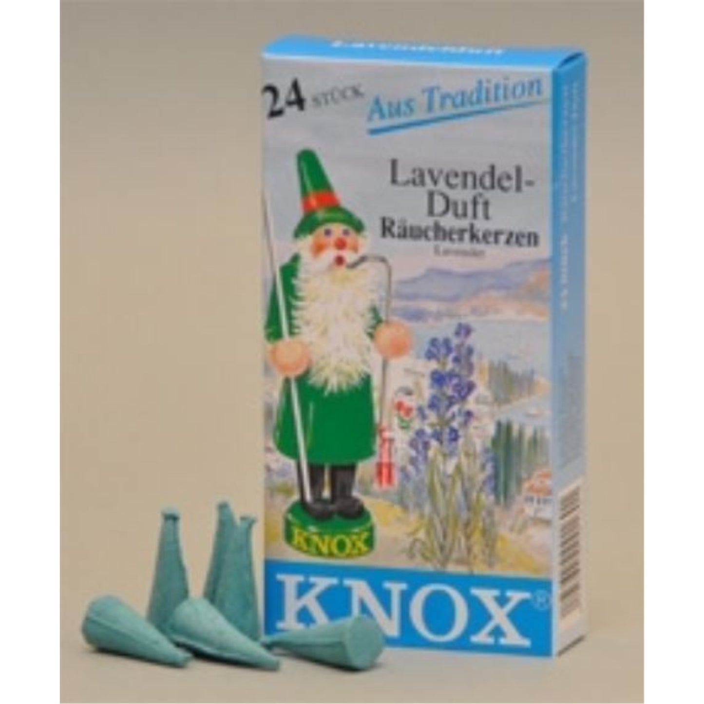 Knox Lavender Scent German Incense Cones Made in Germany for Christmas Smokers