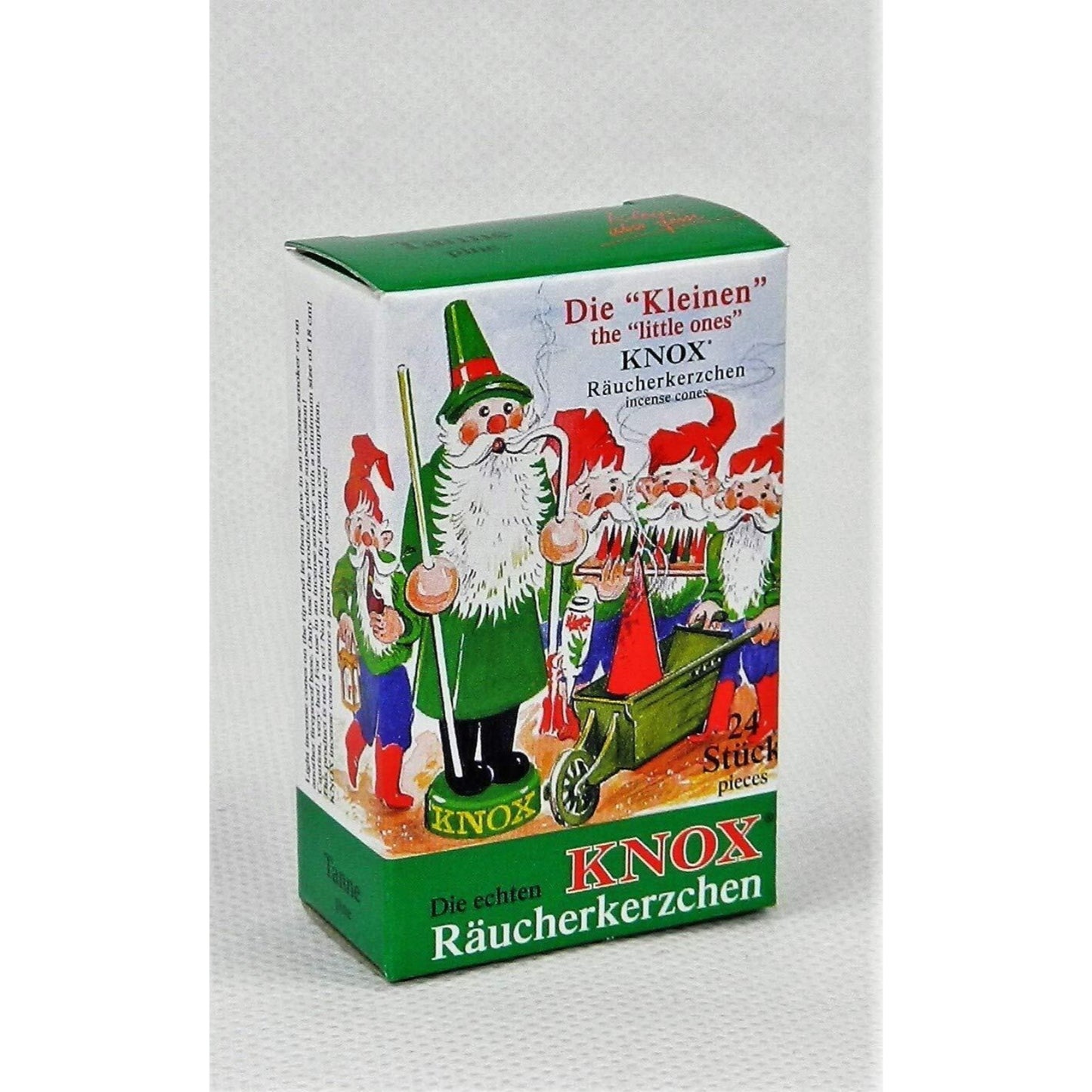 Knox MINI Pine Scent German Incense Cones Made in Germany for Christmas Smokers