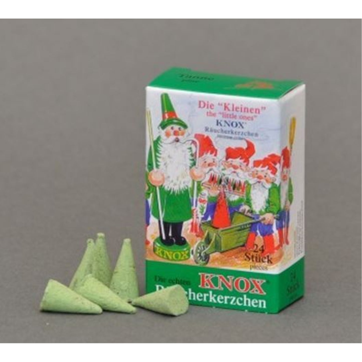 Knox MINI Pine Scent German Incense Cones Made in Germany for Christmas Smokers