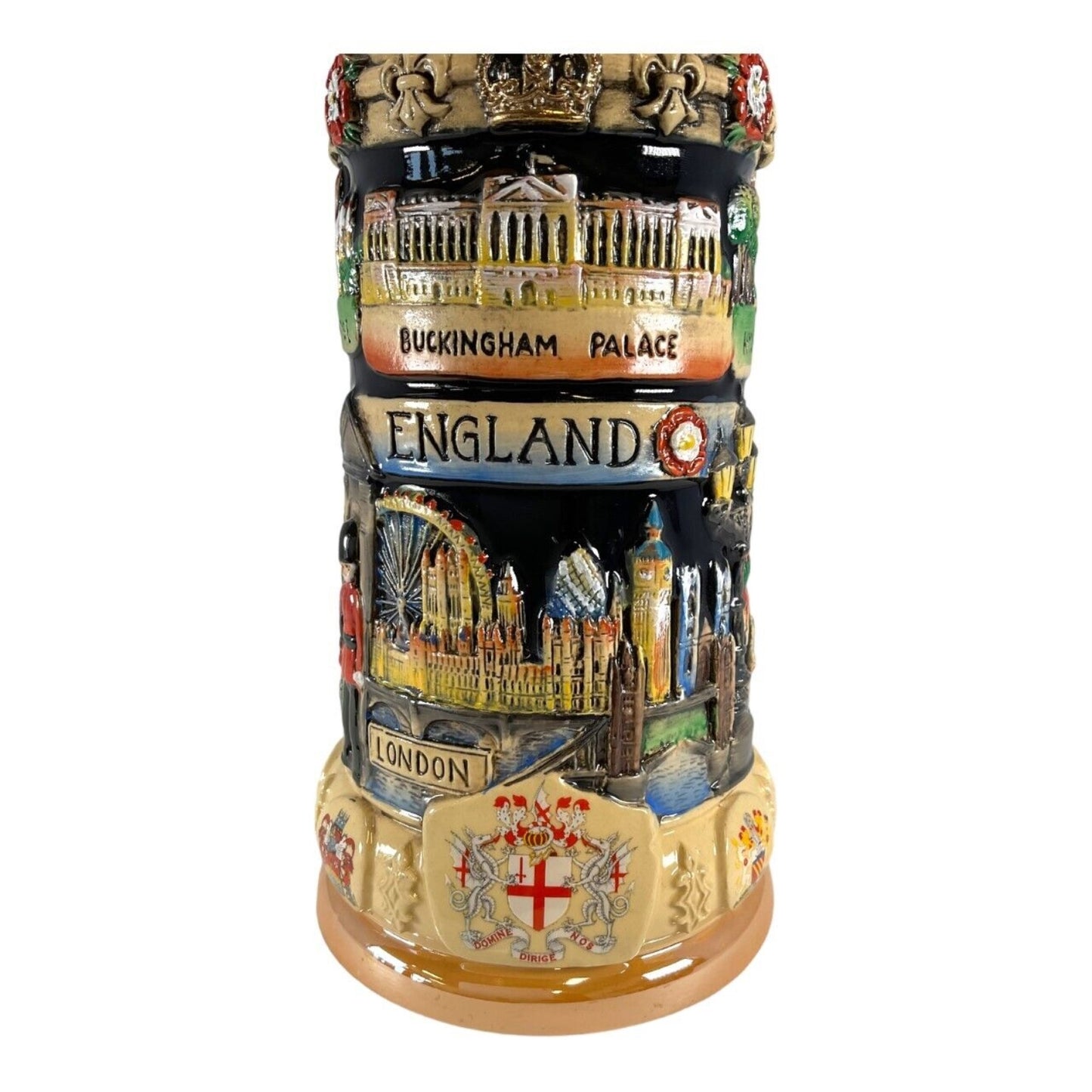 Pinnacle Peak Trading England Panorama Landmarks LE German Stoneware Beer Stein .75L Made in Germany by King Werks