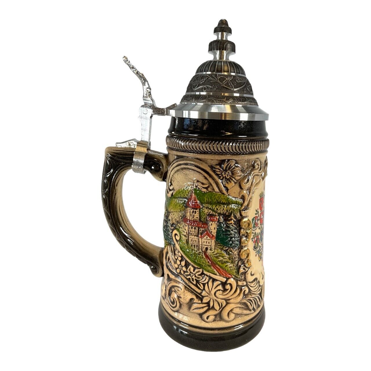 SPECIAL BUY 1/2L Deutschland Crests German Beer Stein ONE Stein Made in Germany