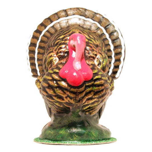 Ino Schaller Paper Mache Thanksgiving Turkey German Candy Container New Germany