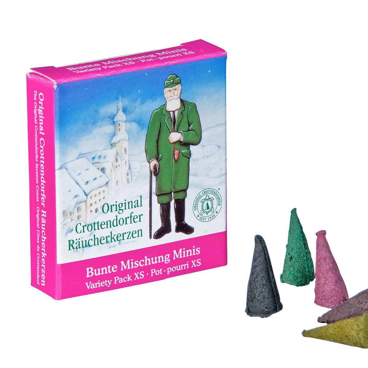 Crottendorfer MINI Potpourri Variety Pack German Incense Cones Christmas Smokers